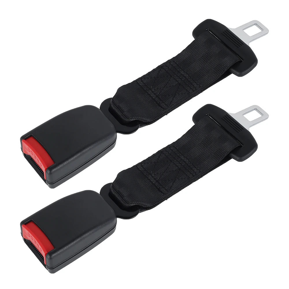 

2pcs Universal Seat Belt Cover Car Safety Belt Extender Seat Belt Extension Clip Auto Accessories Plug Buckle Seatbelt