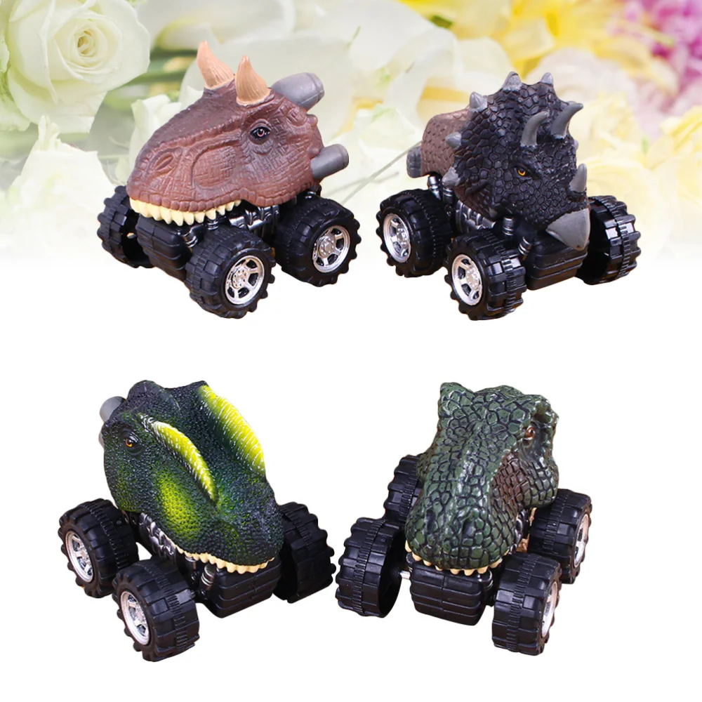 

4PCS Model Friction Powered Alloy Model Pull-back and Go Play Set For Kids Baby Toddlers