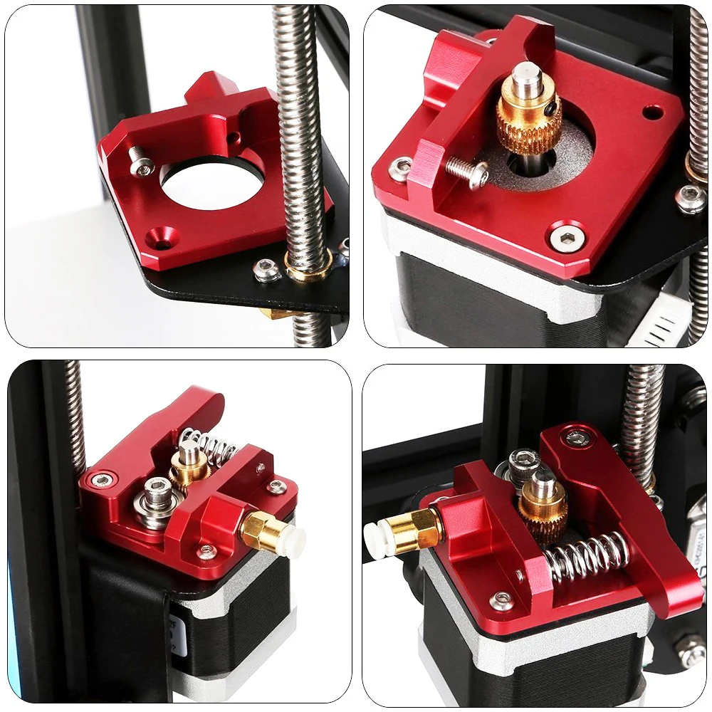 SIMAX3D Эндер 3 Оригинальный экструдер Алюминий MK8 для CR 10 7 8 блок двигателя запасные