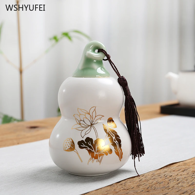 Керамический домашний бак для хранения чая кофейных зерен печенья конфет с