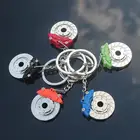 Автомобильные аксессуары Новинка 3D деталь металлический тормозной диск Модель креативный брелок для автомобиля авто брелок подарок