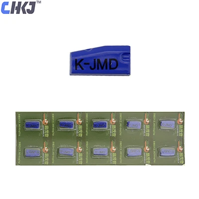 Синий CHKJ 10 шт. JMD King чип JMD удобный детский Ключ Копир JMD чип для CBAY супер красный Чип-диод лампочка JMD 48/4C/4D/G чип - Цвет: Синий