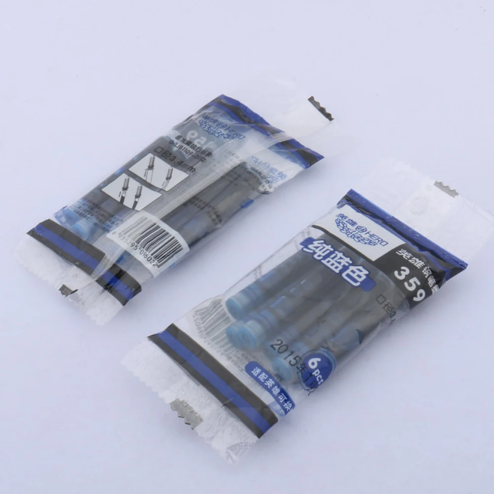 Перьевая ручка синяя диаметр 3 4 мм 12 шт. | Канцтовары для офиса и дома