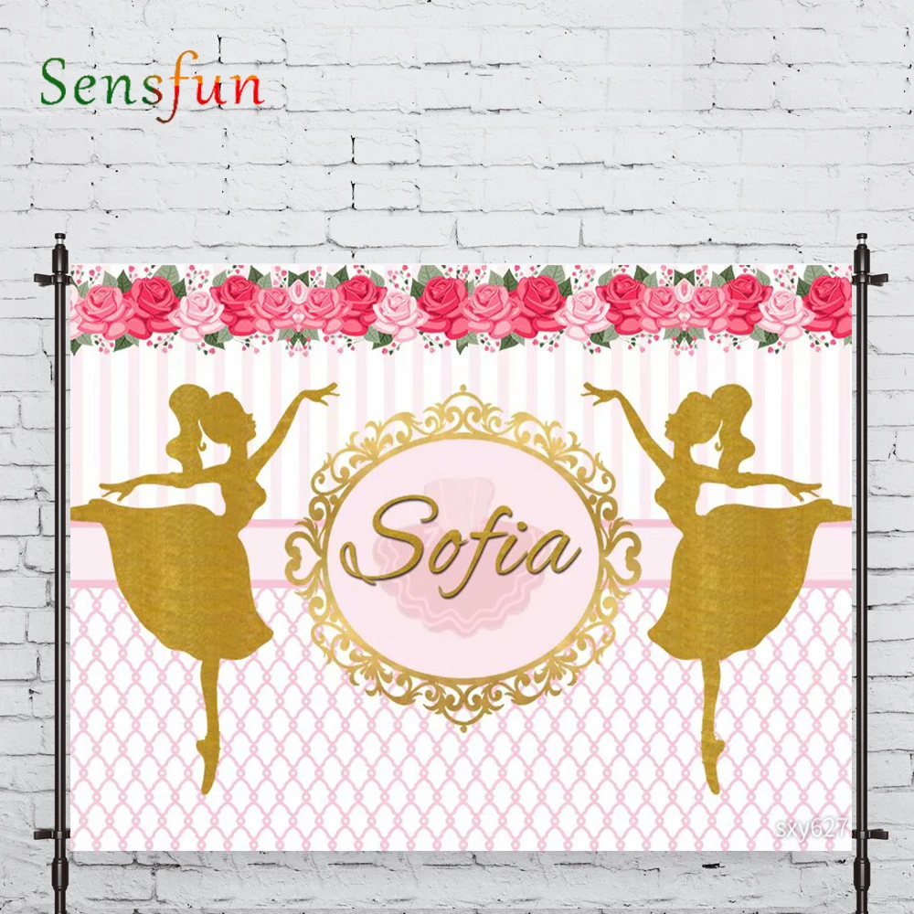 LEVOO фон для фотосъемки с изображением Кружева рамка балетки День рождения