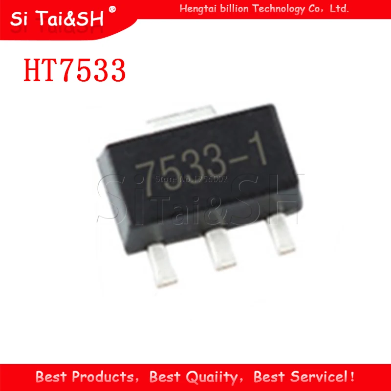 7533 1 стабилизатор напряжения схема включения 20 шт. HT7533 SOT HT7533 1 SOT 89 HT7533 A SOT89 SMD новый регулятор напряжения 
