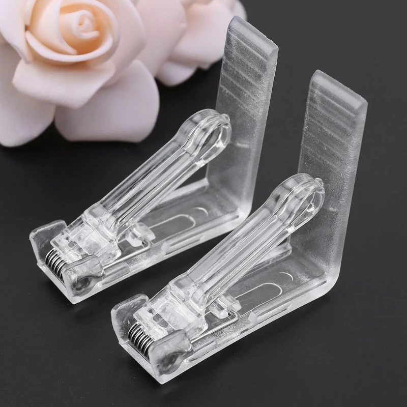 4 шт. прозрачные пластиковые зажимы для скатерти|Скатерти| |