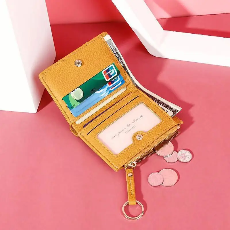 

New ladies wallet PU leather wallet clutch bag ladies card bag wallet ladies long carteras mujer wallet female clutch bag