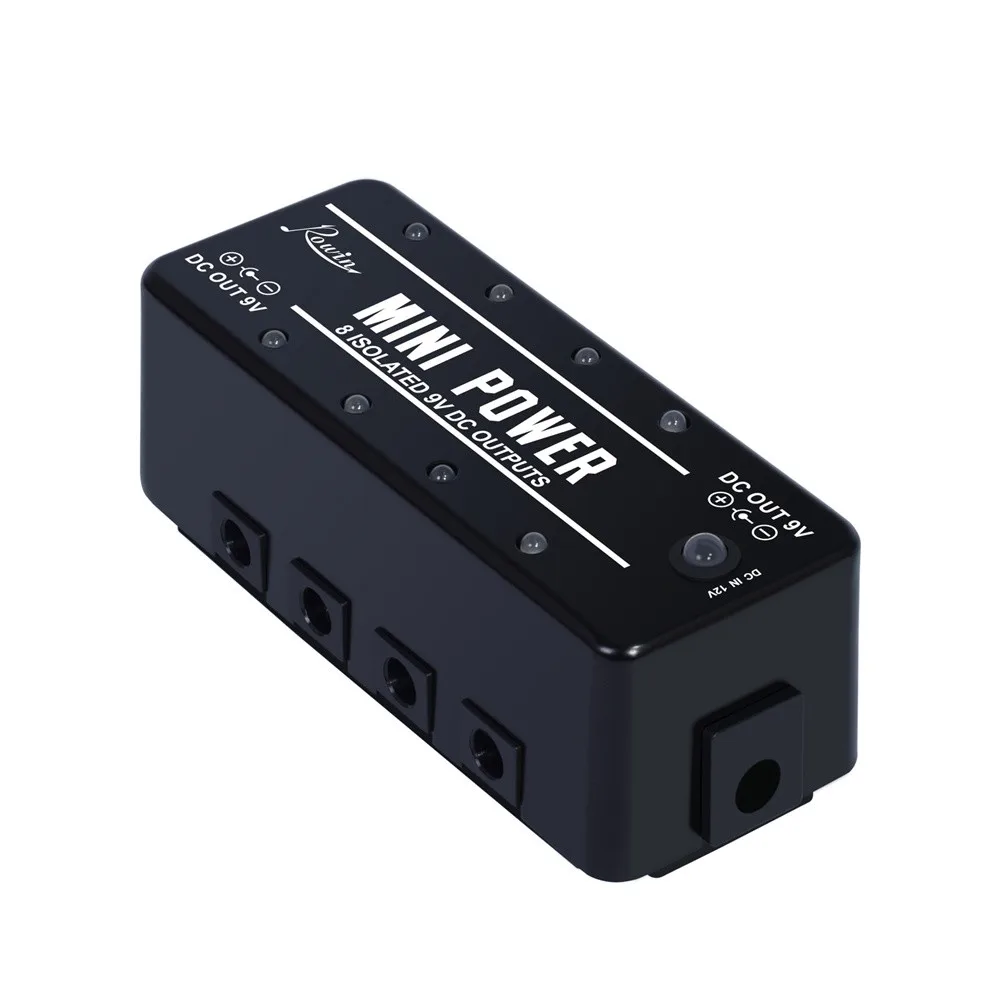 Rowin LEF329 8 изолированных выходов 9 В постоянного тока мини-источник питания для