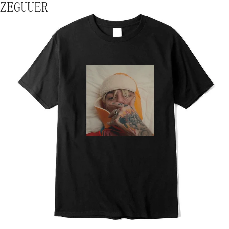 

Lil Peep Funny unique Tshirt Men Aesthetic Hip Hop Style T-shirt Graphic Fashion Anime T Shirt Streetwear Top Tee Male