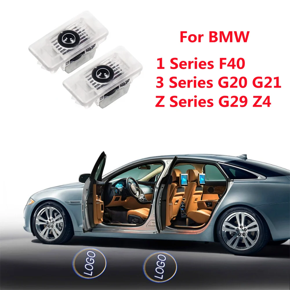 

2 шт., Автомобильные светодиодные лампы для дверей BMW G20 G21 G29 G02 G07 Z4 M4 M8 X7 1 3 8