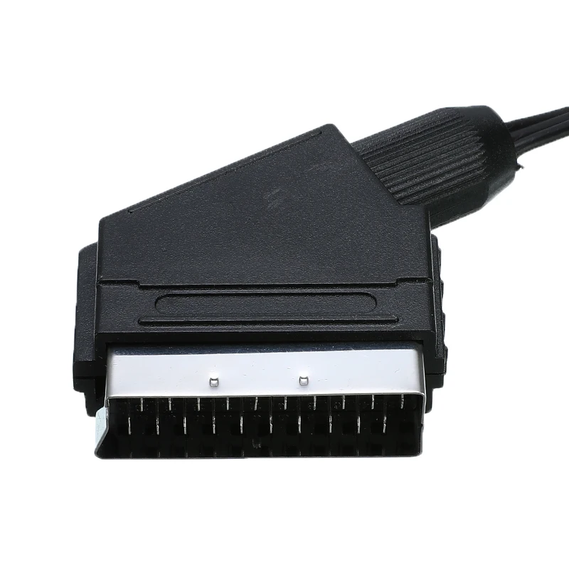 Новый 1 8 м RGB Scart to 3 RCA Аудио Видео кабель для Nintendo NES высокое качество | Электроника