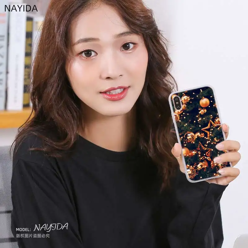 soft silicone case for huawei honor 30 20 pro 10 9 9x lite 9a 8a a 30s 10i 20i covers the christmas tree free global shipping