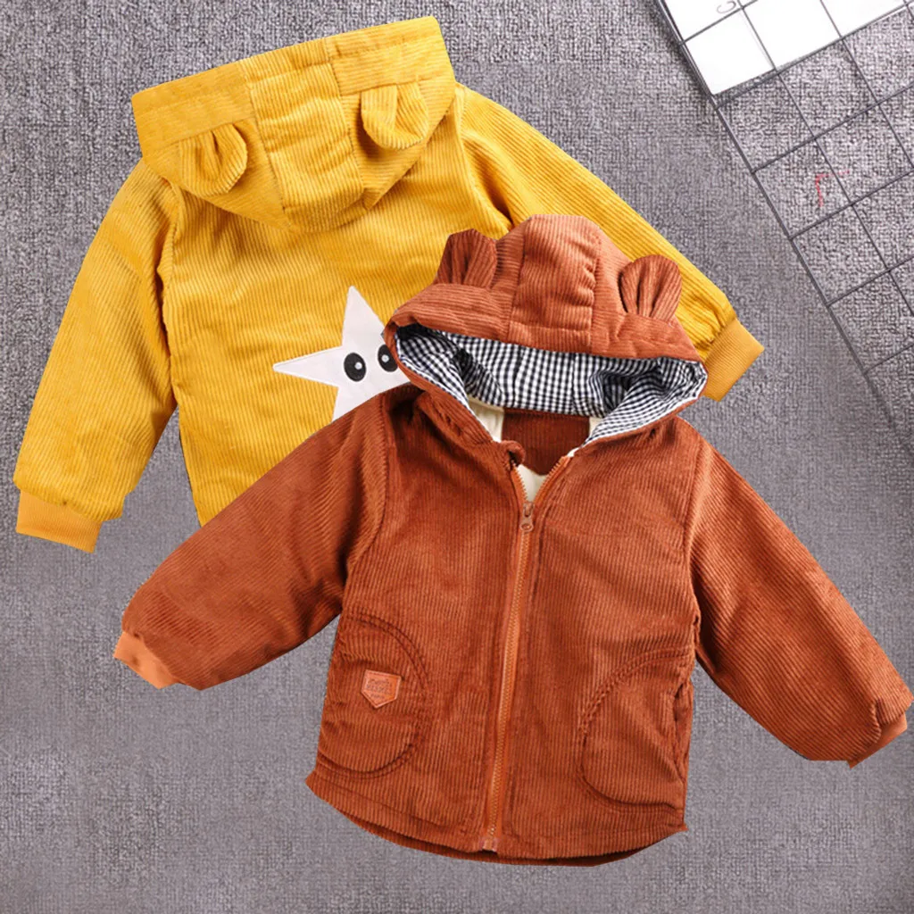 Куртка для маленьких девочек коллекция 2019 года зимняя куртка пальто детская