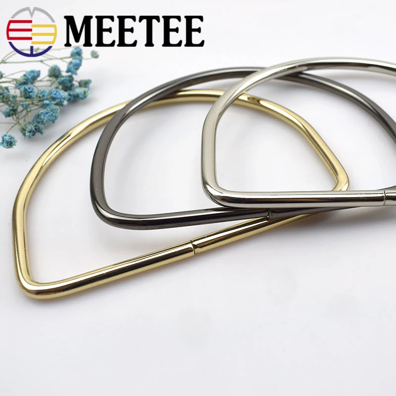 Meetee 11 см металлическая ручка для сумки Замена DIY рамка плечевая изготовления