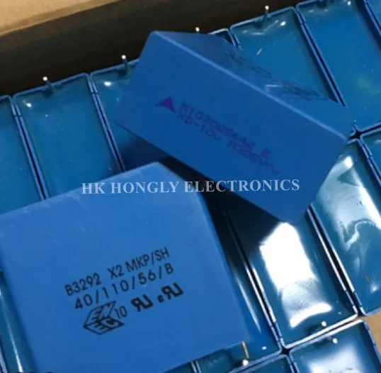 2 шт. B3292 X2 MKP/SH 10 мкФ 305V M = 20% P 37 5 мм E Размеры B32926E3106M пленочный