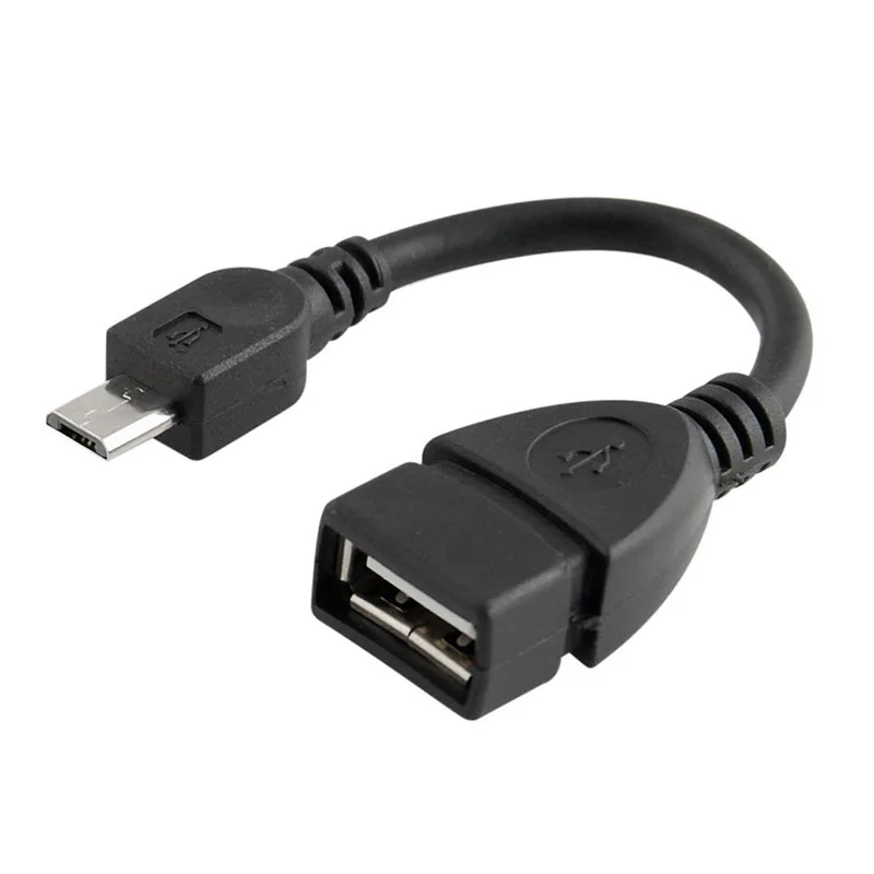 

USB-порт адаптер «Папа-мама» Micro-USB 2,0 OTG для компьютера, ноутбука, планшета, сотового телефона, кабель передачи данных, конвертер, разъем, черны...