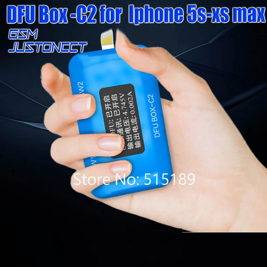 Плата JC DFU BOX C2 для iphone 5s xs max восстановление запуска IOS мгновенно SN/ECID/Информация о