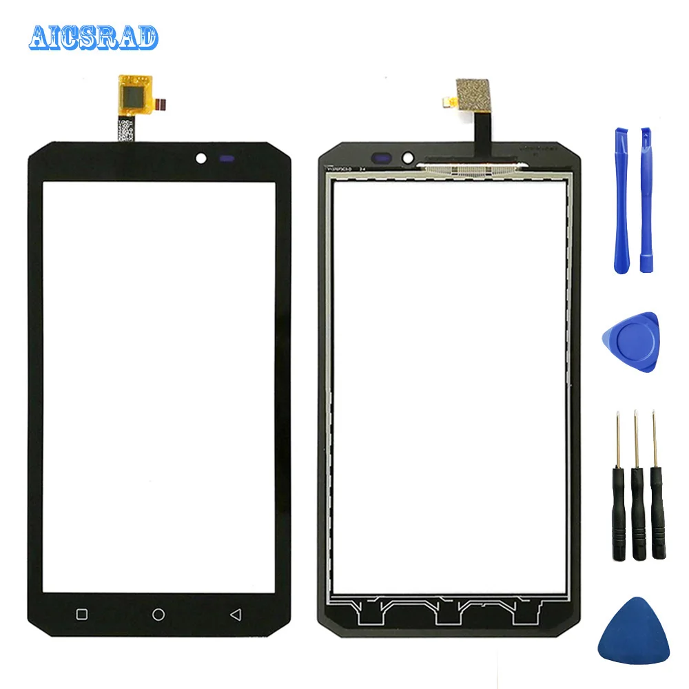 Aicsrad 5 дюймов OUKITEL K10000 max сенсорный экран Стекло 100% гарантия оригинальный