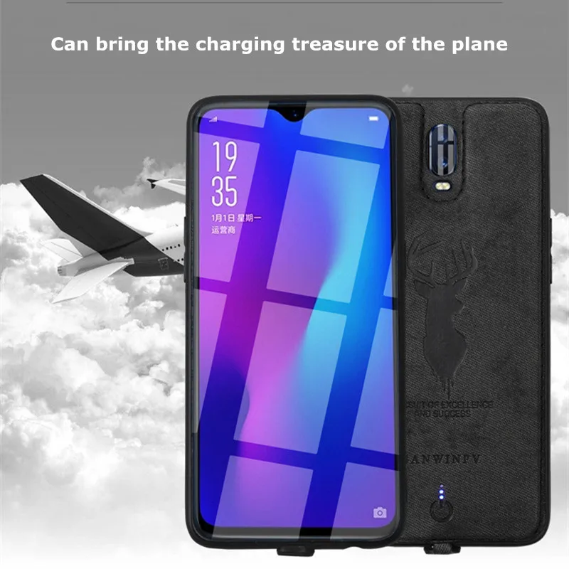 

3600 мАч Расширенный телефон Батарея Мощность чехол для OPPO R17 резервного копирования Батарея Зарядное устройство чехол для OPPO R17 Pro Портативны...