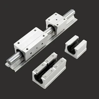 1 pcs sbr10luu sbr12luu sbr16luu sbr20uu sbr12luu 16mm linear ball bearing seat cnc router sbr16 linear guide 3d