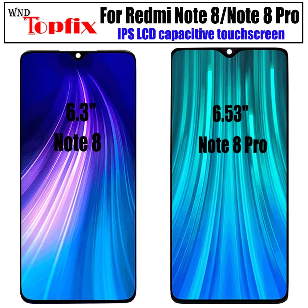 ЖК дисплей 6 3 дюйма для Xiaomi Redmi Note 8 M1908C3JH сменный сенсорный экран с инструментом Pro