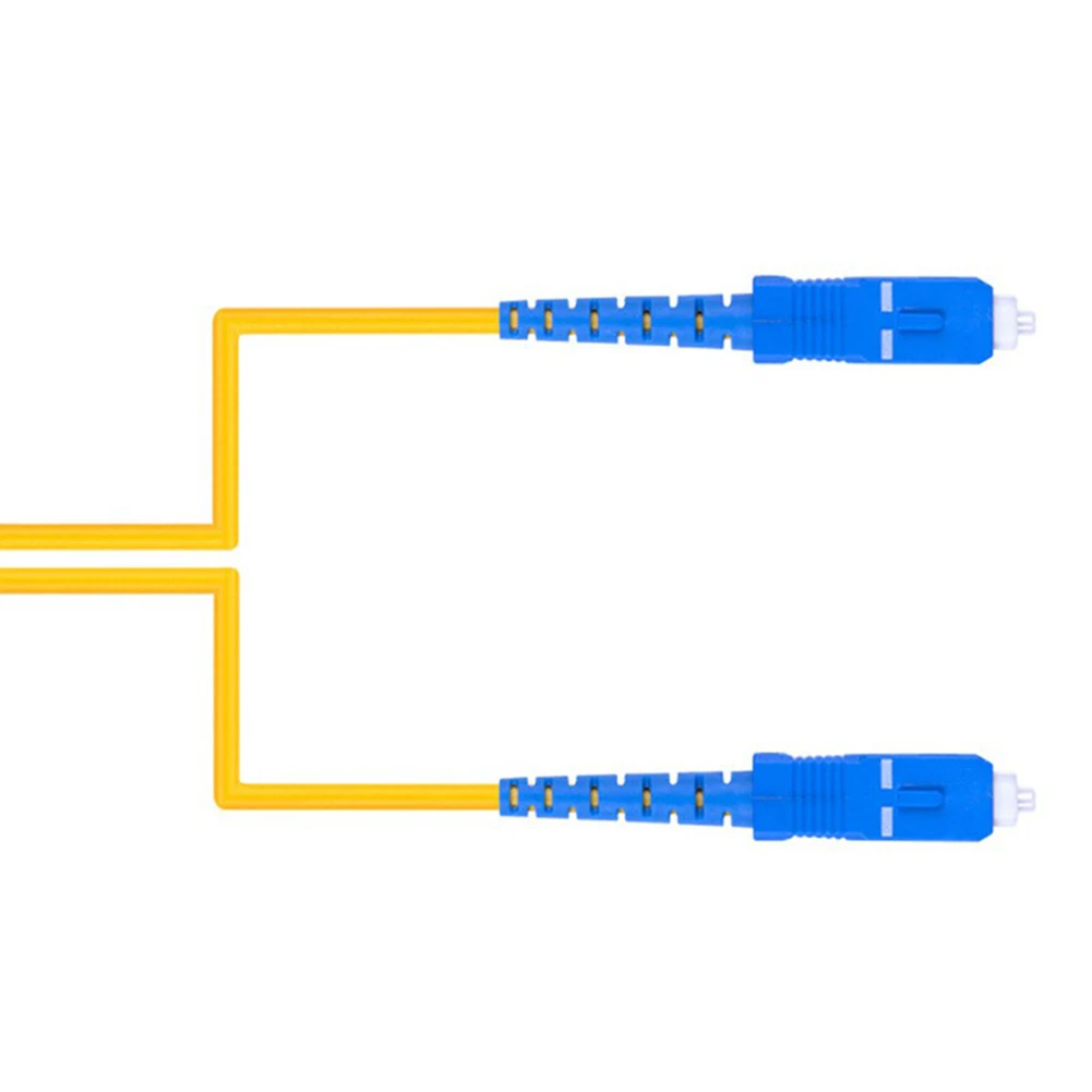 2m Ftth SC UPC 1X2 PLC Singlemode Fiber Optical Splitter FBT Coupler Strong stability | Компьютеры и офис