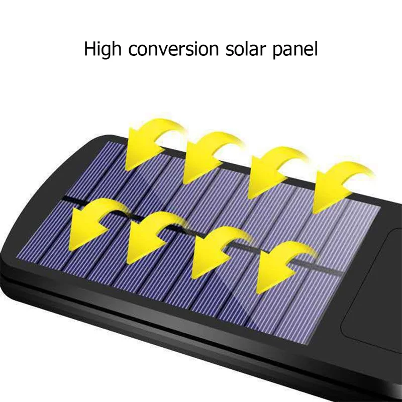 Аварийная настенная лампа AOSONG на солнечной батарее уличный индукционный