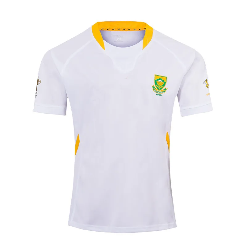 Коллекция 2019 года футболка для регби из Южной Африки размер: Стандартная печать