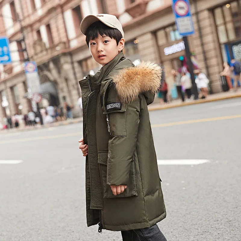 Пальто для русской зимы пуховик зимнее утепленное ветрозащитное теплое Детское