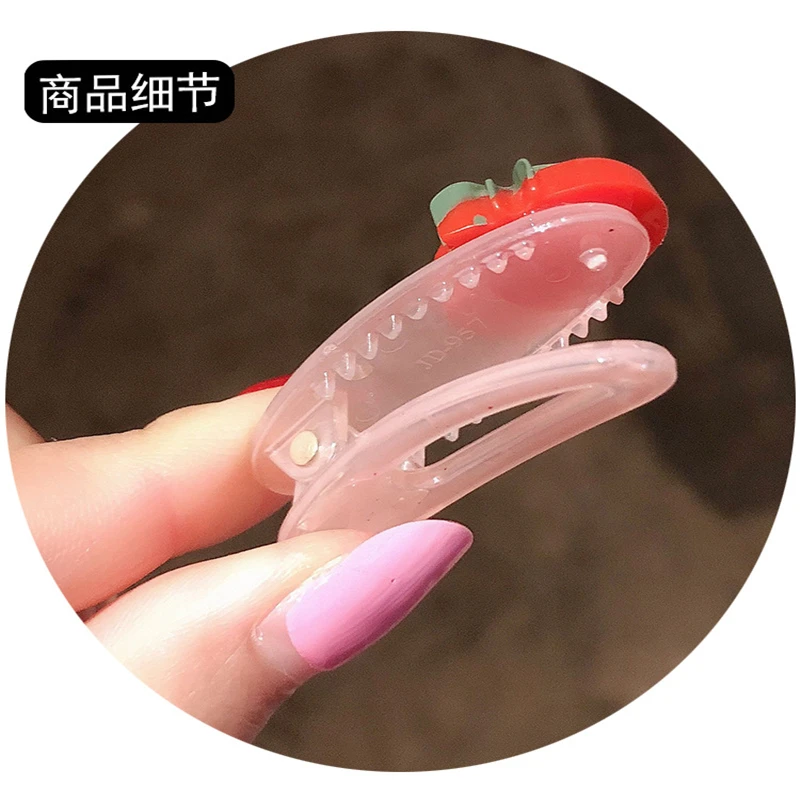 M MISM INS 1 шт. разноцветный яркие заколки для волос ацетат фрукты девочек украшение