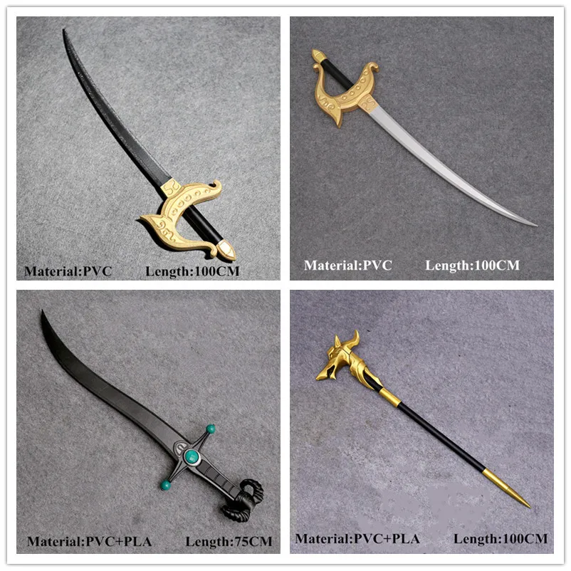 

Chinese Anime Identity V Joseph Desaulniers Cosplay Prop PVC Sword Weapons Photographer Skin Cosplay Props for Halloween Party