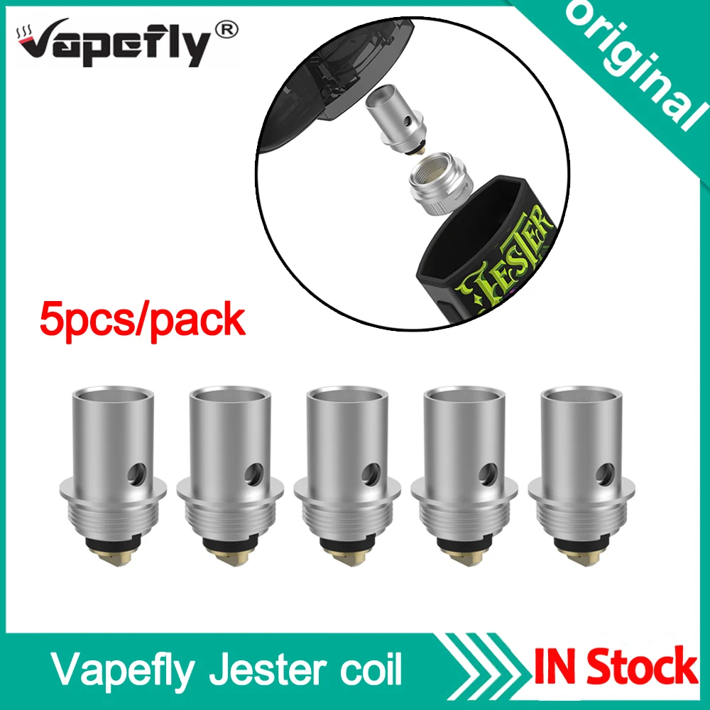 Оригинальная катушка Vapefly Jester 5 шт. упак. основная 1 2 Ом и сетчатая 0 сменная