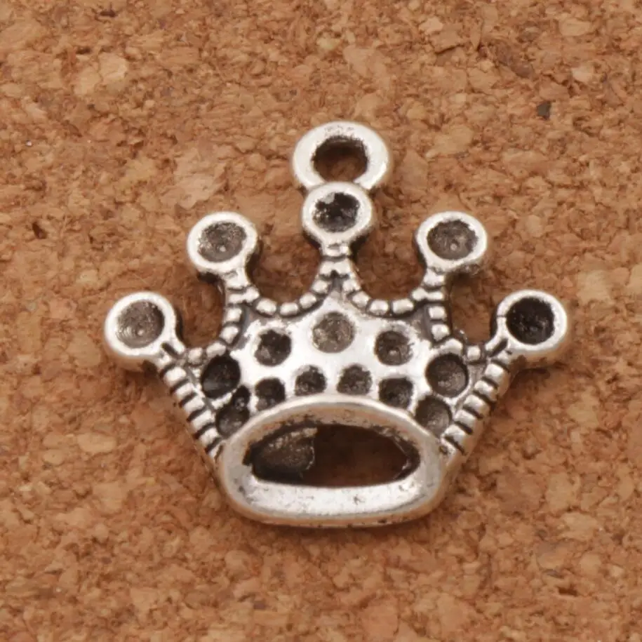 

Crown Charm Beads 17x18mm 55pcs Zinc Alloy Pendants Jewelry DIY L302 Metal Religious Classic Lzsilver