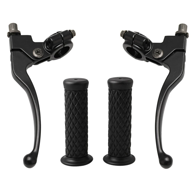 

Left Clutch Right Brake 7/8 Inch Handle Lever Perch for Honda Suzuki Motorcycle Bike