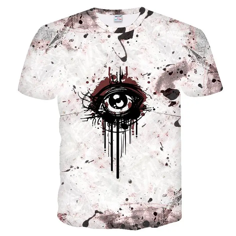 2020 новая футболка мужская забавная аниме воздушный шар 3d Футболка с принтом в