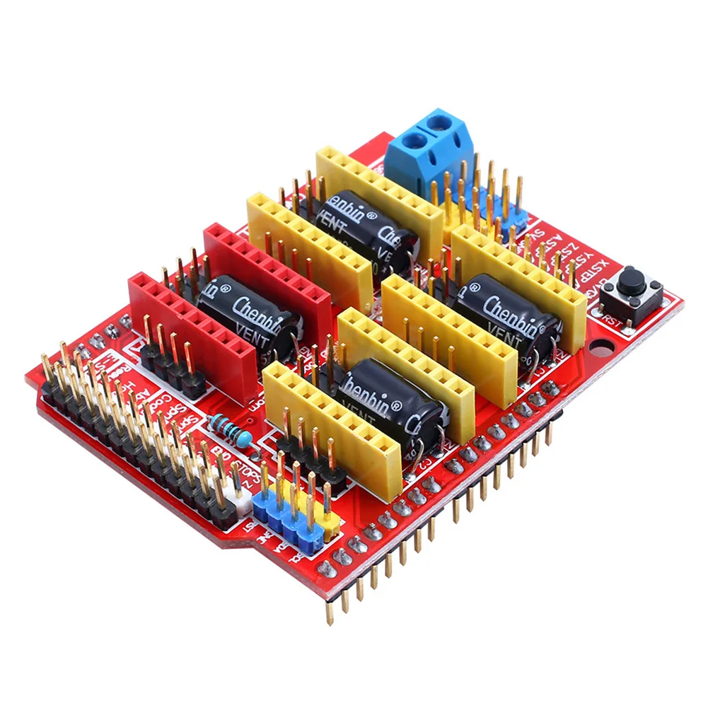 Двигатель сменный драйвер шаговый V3.0 с радиаторные наборы 3d части принтера