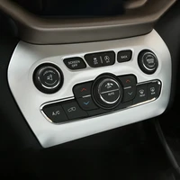 for jeep cherokee kl 2014 2015 2016 2017 2018 abs car interior accessories styling air conditioning adjustment switch cover trim