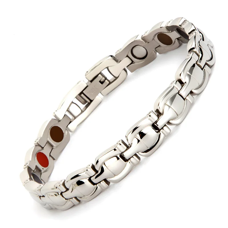 316L магнитный терапевтический браслет из нержавеющей стали для улучшения