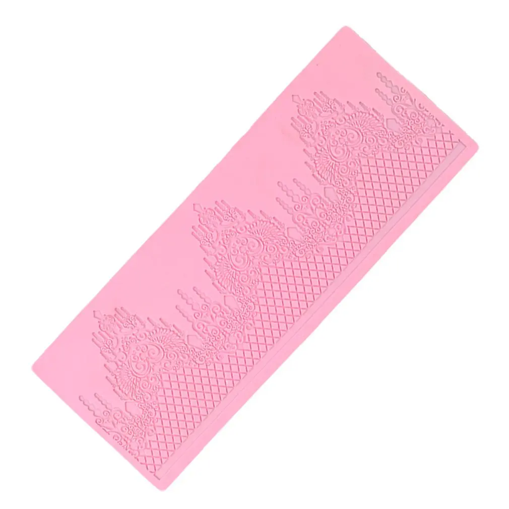 Форма для украшения тортов мастикой помадкой кружева коврик DIY выпечки плесень