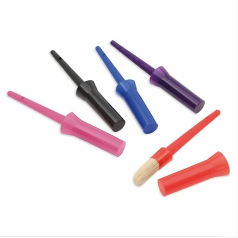 Новый Конский Шир пластиковая копыта масляной щетки с крышкой жесткая 1