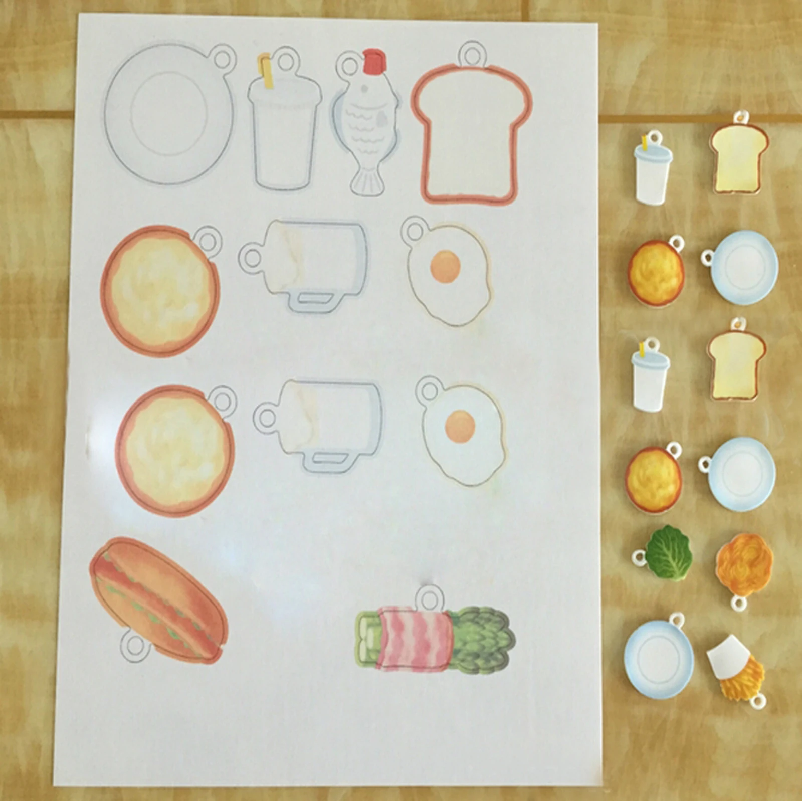 20 шт. белые термоусадочные листы для печати пластиковые листы|Бумага рисования| |