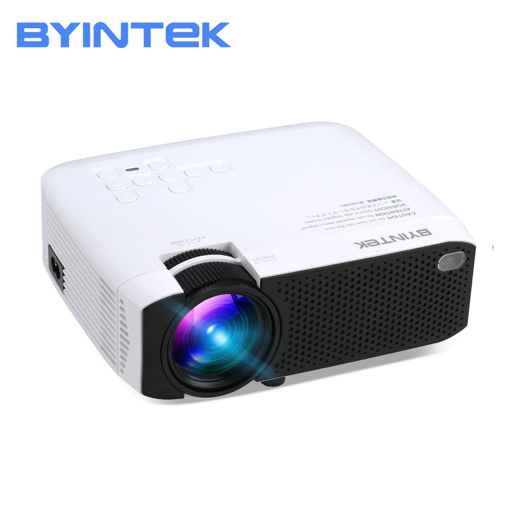 BYINTEK SKY F17 стерео динамик домашний кинотеатр Мини HD светодиодный портативный