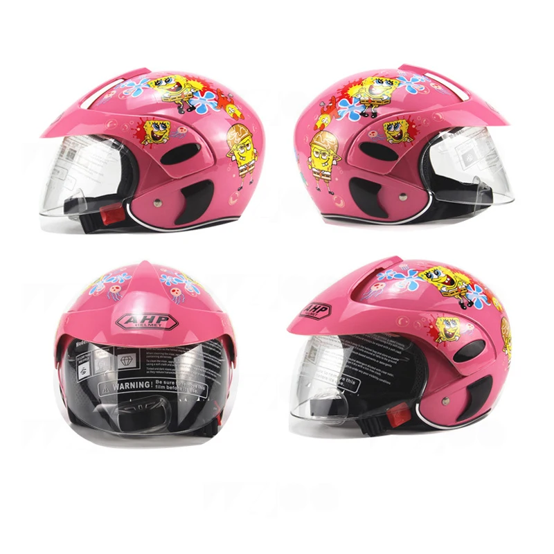 Маска для детского электрического велосипеда и скутера шлемы девочек мальчиков