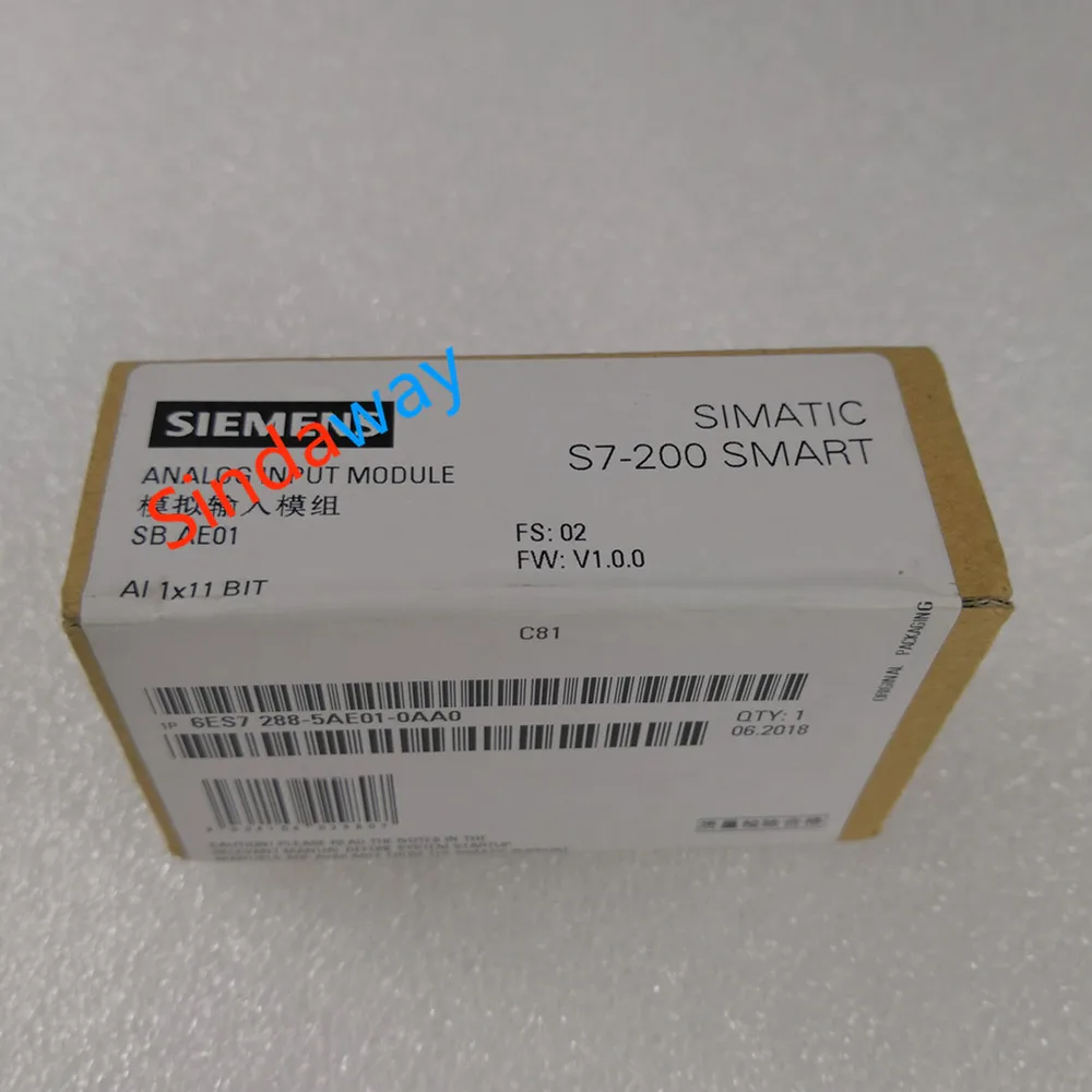 

6ES7288-5AE01-0AA0 ANALOG INPUT MODULE SIGNAL BOARD SB AE01, 1 AI
