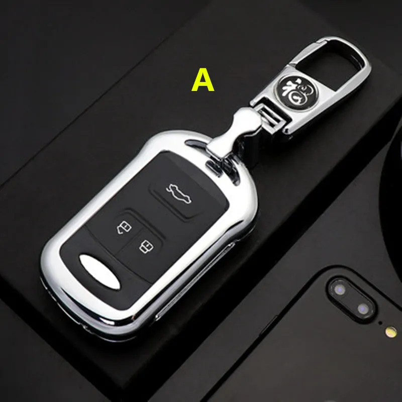 A Для Chery Tiggo 4, 5, 7, Tiggo7, Tiggo5, Tiggo4, Arrizo 5, Arrizo5, чехол для дистанционного ключа автомобиля - Цвет: A