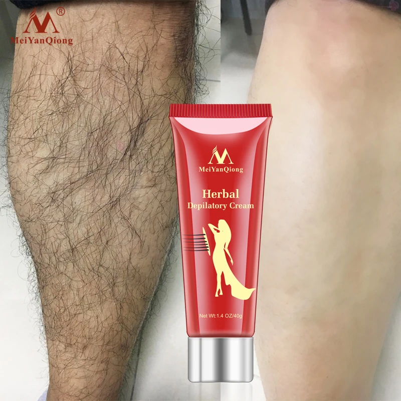 

40g Herbal Hair Removal Cream Depilatory Underarm Leg Hair Removing Prevents Hair Growth Mild Moisturizing Non-Irritating Cream