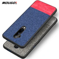 oneplus 7t pro case shockproof back cover cloth fabric silicone soft edge protect cover oneplus 6 7 t pro case oneplus 6t cover