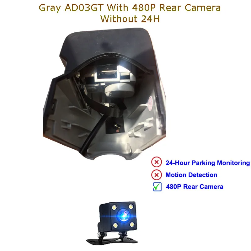 Jabriel WI-FI Скрытая 1080P dash cam автомобиля Камера Автомобильный видеорегистратор для автомобиля audi a6 c6 c5 c7 a4 b8 b6 b7 b9 b5 a3 8p 8v 8l a5 8t b9 a1 q5 q7 4l и формирующая листы для кровли 4 м - Название цвета: G1080P Rear 480P