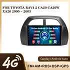 Автомагнитола JMANCE для Toyota RAV4 2 CA20 CA20W XA20 2000-2003, мультимедийный видеоплеер, навигация GPS, Android, 2din, 2 din, dvd
