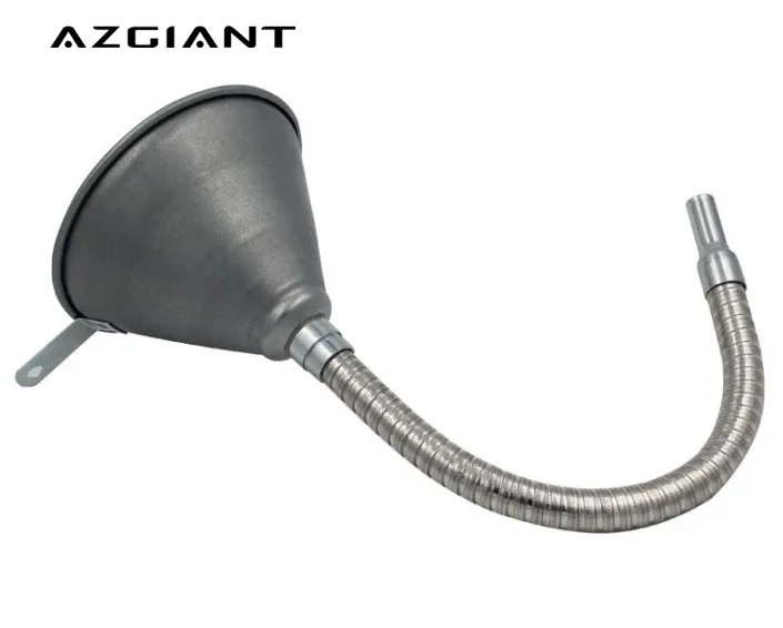 Универсальная металлическая воронка для автомобиля и мотоцикла бензиновый